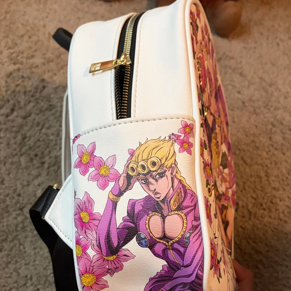 *FLAWED* Jojo’s Bizarre Adventure mini backpack golden wind - Picture 3 of 6